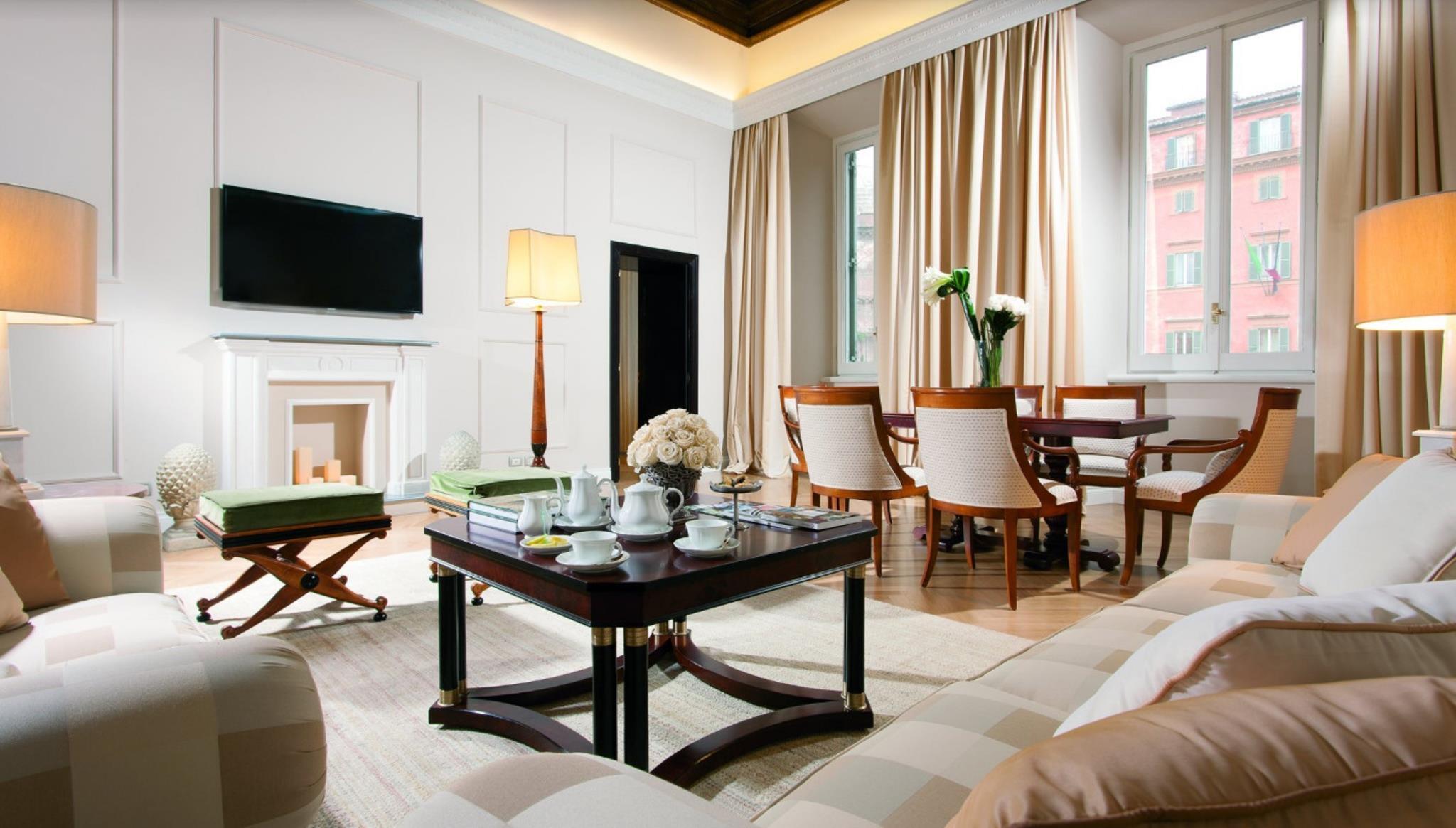 Orient Express La Minerva Hotel โรม ภายนอก รูปภาพ