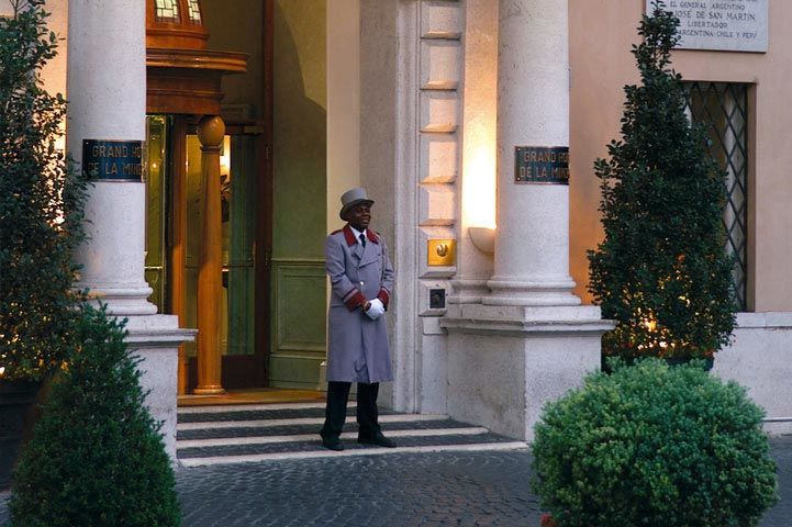 Orient Express La Minerva Hotel โรม ภายนอก รูปภาพ